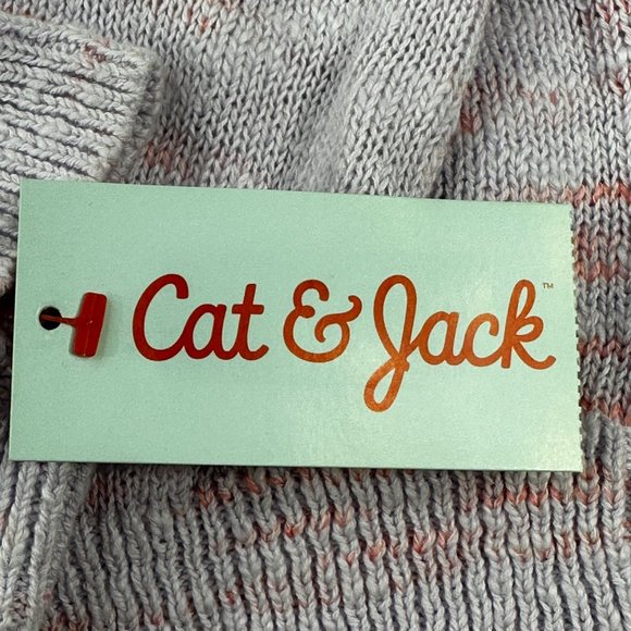 Cat And Jack Girl's Size Large 10-12 Sweater Open Front Cardigan Purple New - Picture 3 of 12